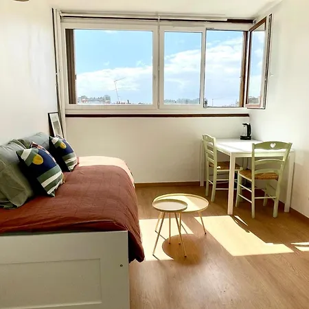 Charming Bright Sunny Studio In Belleville-3